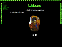 Tablet Screenshot of christianeckes.com